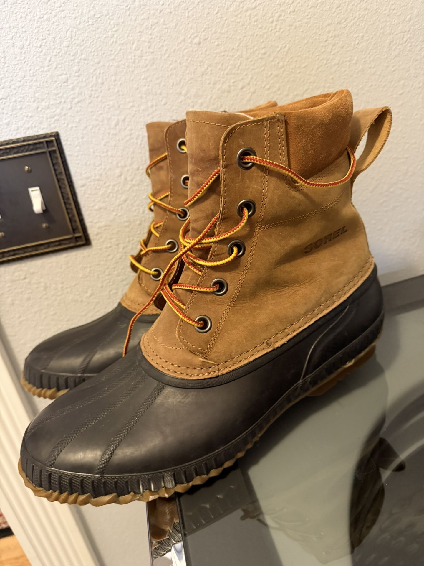 Sorel Men’s Cheyanne II Lace Duck Boot Mens Size 13