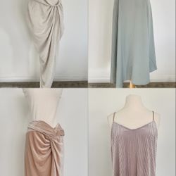 Take All: Set of 3 Dresses & 1 New Maxi Skirt 