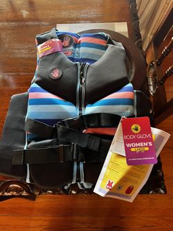 Woman Life Vest Jacket Body Glove Large