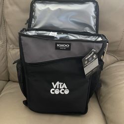 Igloo Juneau 24 Cans Backpack Cooler- Brand New 