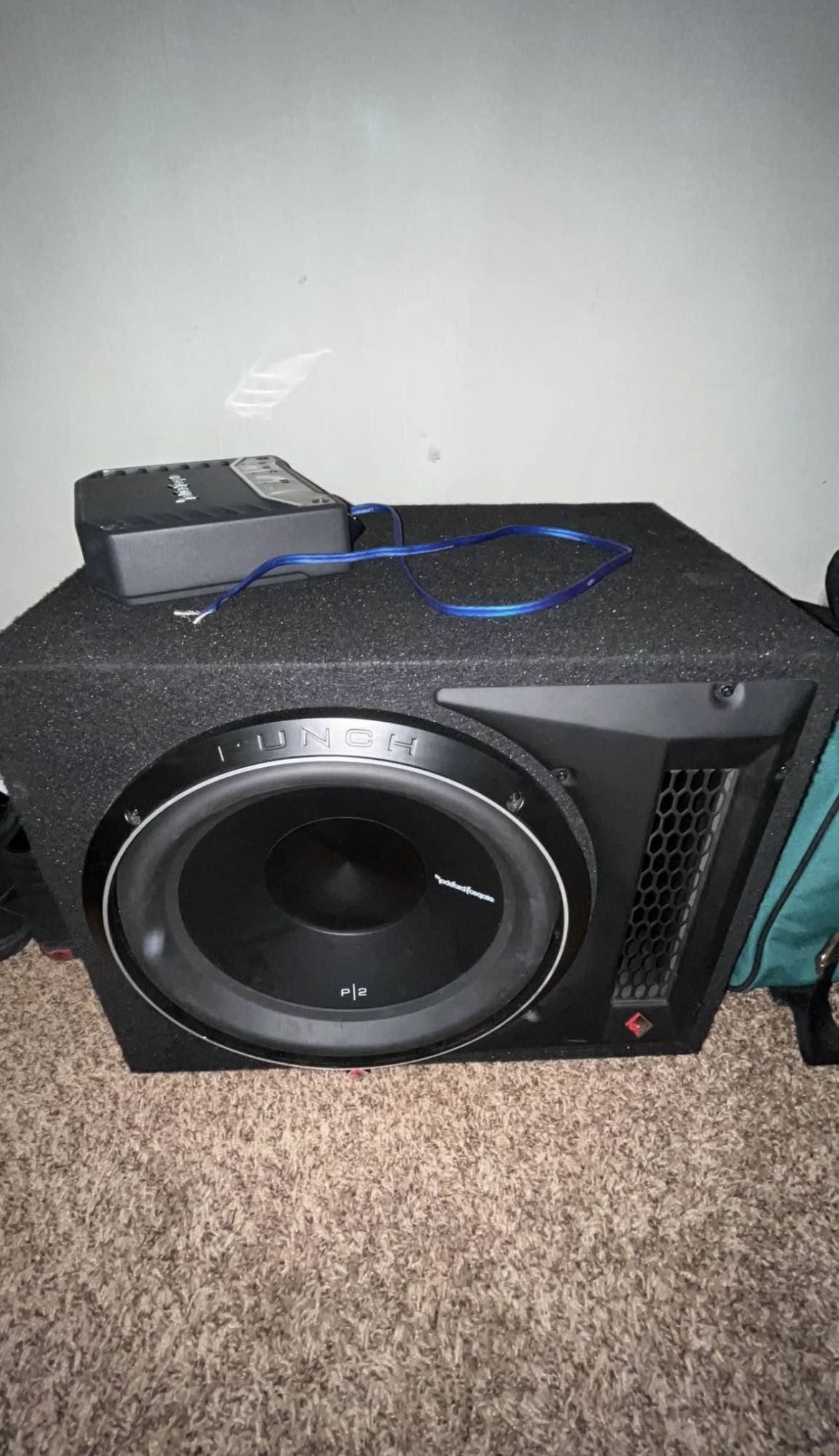 Single 10” Sub W Amp