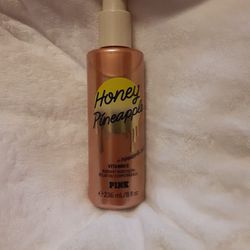PINK Honey Pineapple Body Glow Oil 