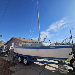 1970 Aquarius 23 Sailboat 