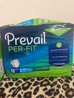 Prevail Per-Fit Daily Briefs Large 18 Count