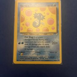 Horsea 62/111 Neo Genesis Pokemon Card NM Vintage