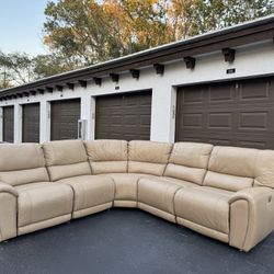 Couch/Sofa Sectional - Recliners - Beige - Delivery Available 🚛