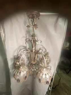 Vintage Metal Chandelier