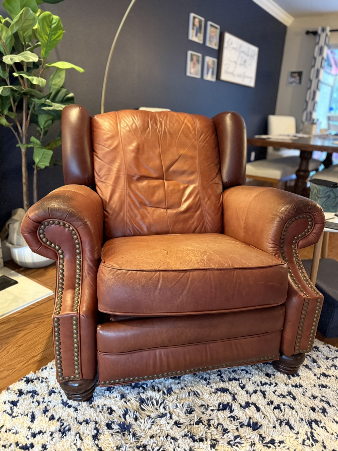 BarcaLounger Leather Recliner
