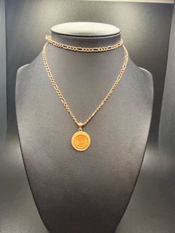 2 pesos necklaces
