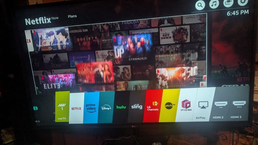 LG 55" TV 2018