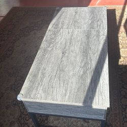 Grey Wood Lifting Coffee Table 