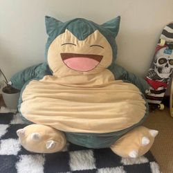 Giant Pokemon Snorlax Beanba