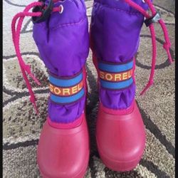 Girls’ SOREL Boots In Size 12