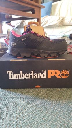 Timberland steel toe shoes