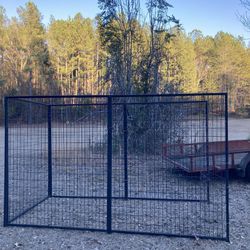 Lucky Dog Hard Wire Kennel And Crate Combo 