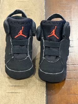 Nike Air Jordan Retro 6 VI Infrared Crib Soft Bottom Shoes 525442 023 Baby 1C