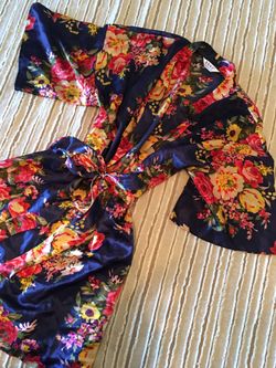 Floral Kimono Robe