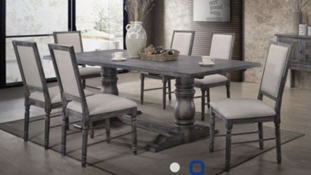 Dining Set W/6 chairs