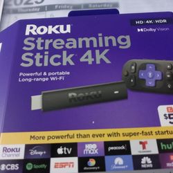Roku Streaming Stick 4 K New
