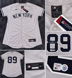 Authentic Autographed Fanatics New York Yankee Jersey Jasson  Dominguez