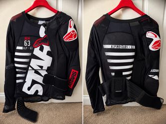 Men’s motorcycle jacket new large alpine star