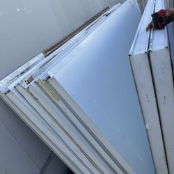 Techo blanco de aluminio insulado 