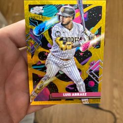 2025 Topps Cosmic Chrome Luis Arraez Gold /50 #54 