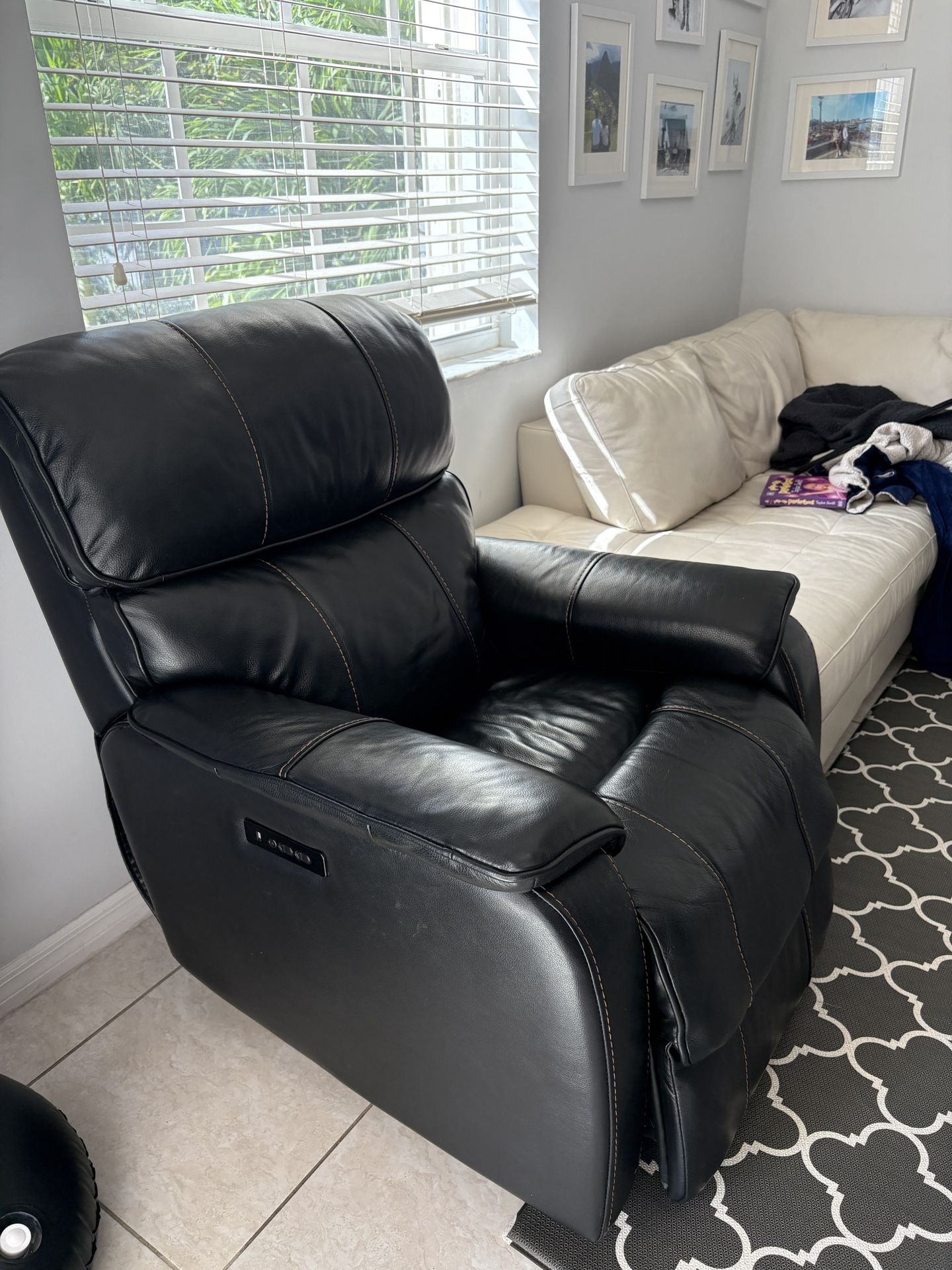 Leather Recliner - Lazy Boy