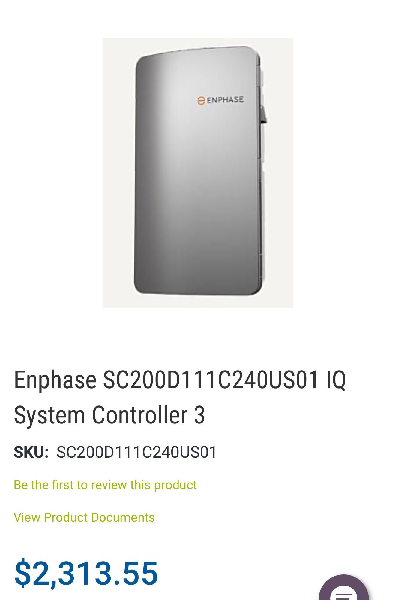 Enphase System Controller 3