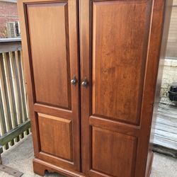 Large Lexington Armoire Chest Cabinet Dresser Solid Wood