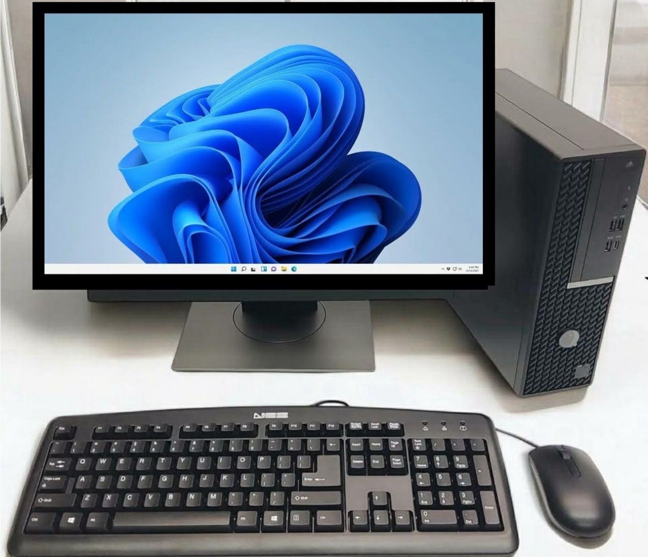 Dell 6-core, Fast Pc Windows 11 Desktop Ms Office 2021