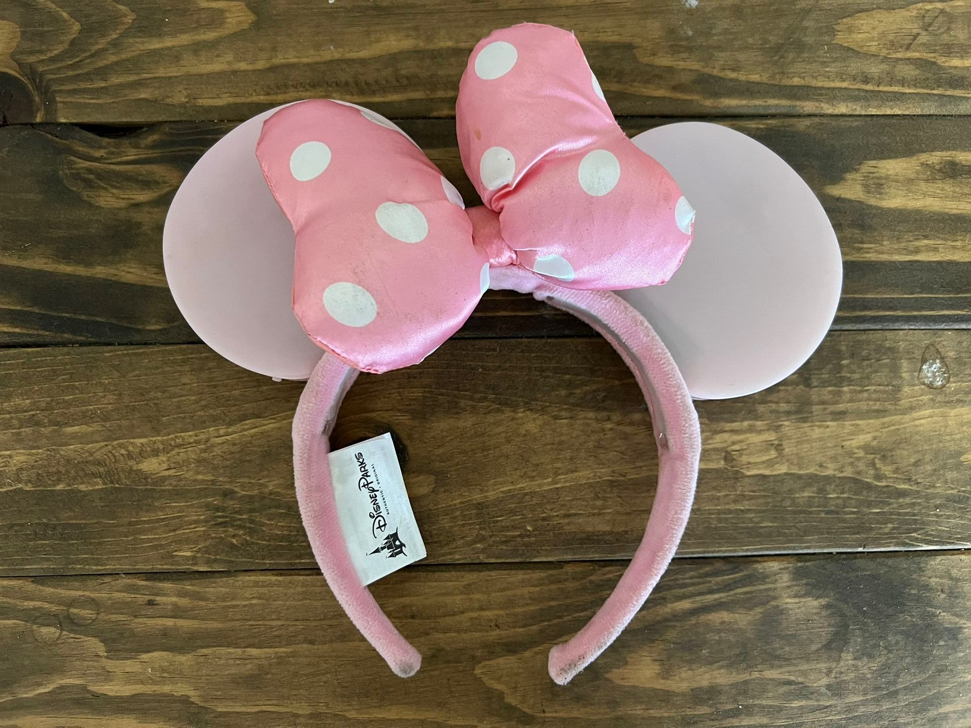 Disney Pink Minnie Mouse Ear Light Up