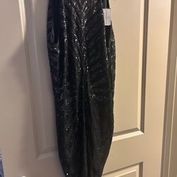 Black sequin Dress