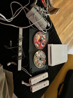 Nintendo Wii with Mario and summer games
