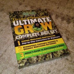Jorge Cervantes Ultimate Grow Complete Box Set (DVD, 2008, 3-Disc) High Times
