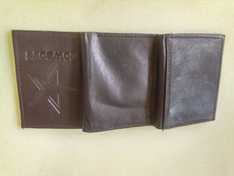 Authentic Leather Dallas Cowboy Wallet