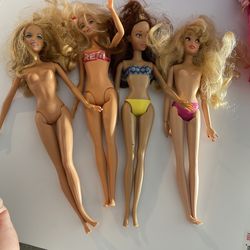 Barbie Dolls - No Clothes 8 Inch 