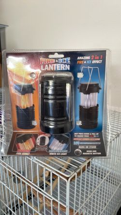 Brand new fire and ice lantern