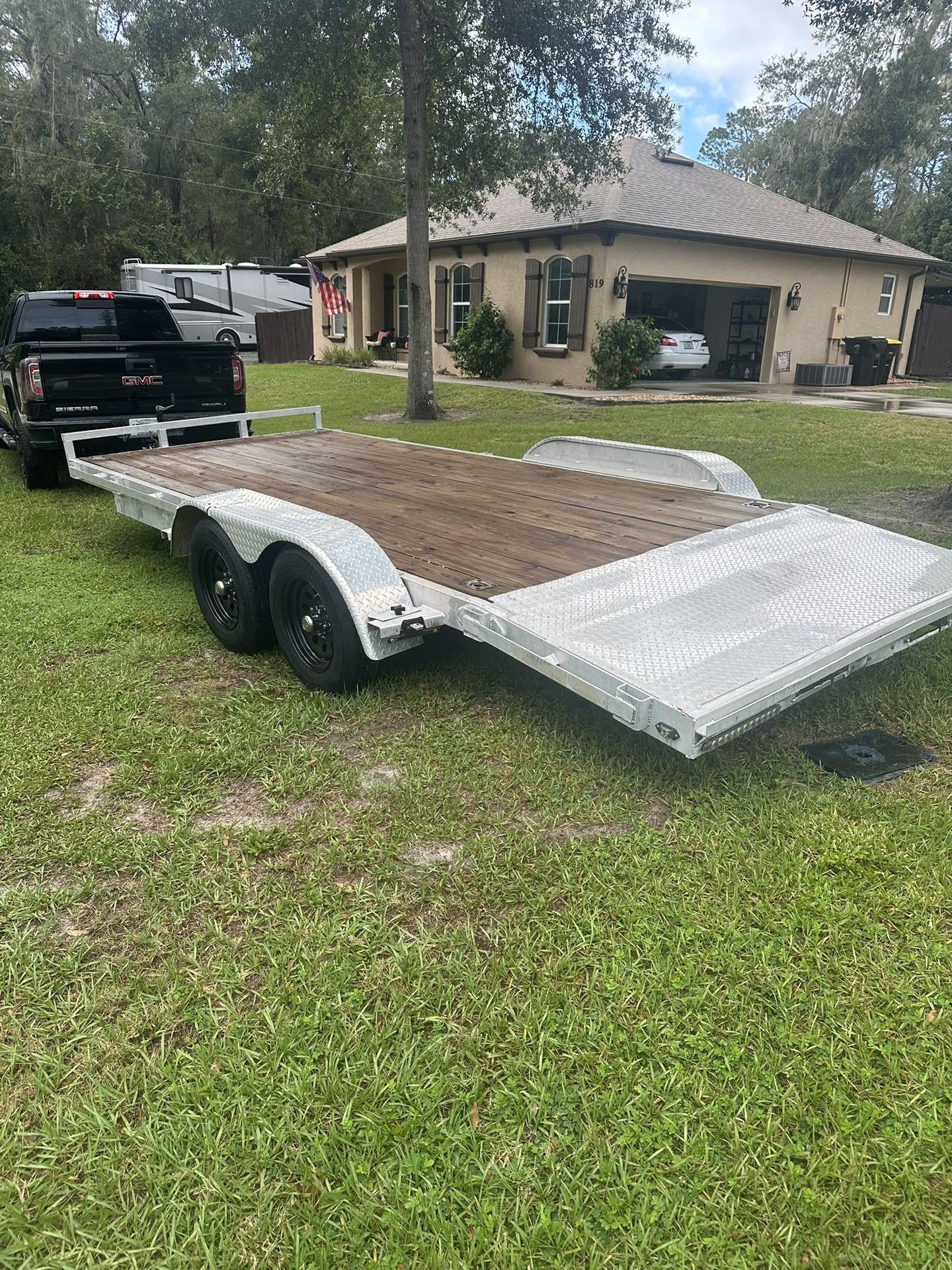 Aluminum Car Hauler Trailer