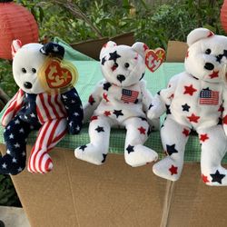 Beanie Babies   “Spangle & Glory”