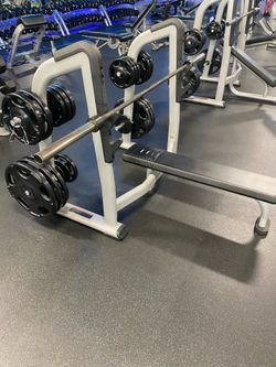 Precor Olympic Flat Bench 