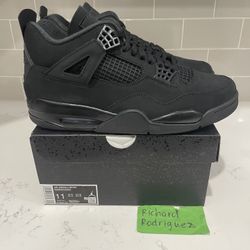 Nike Air Jordan 4 Black Cat size 11