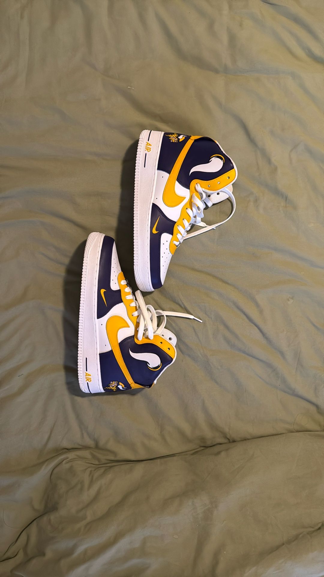 Custom Air Force One High MINNESOTA VIKINGS