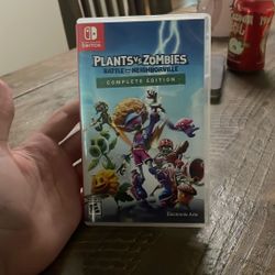 plants Versus Zombies. Nintendo Game.
