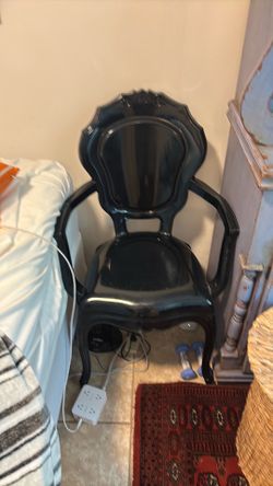 Heavy Plastic Gothic Arm chair