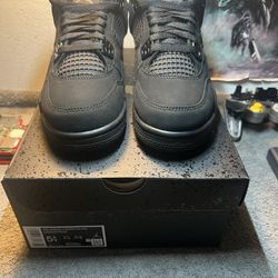 Jordan 4 Black Cat 5.5Y/5.5M/7W