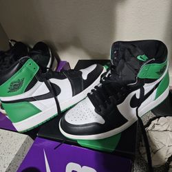 Jordan 1 High Og Lucky Green (Size 10.5)
