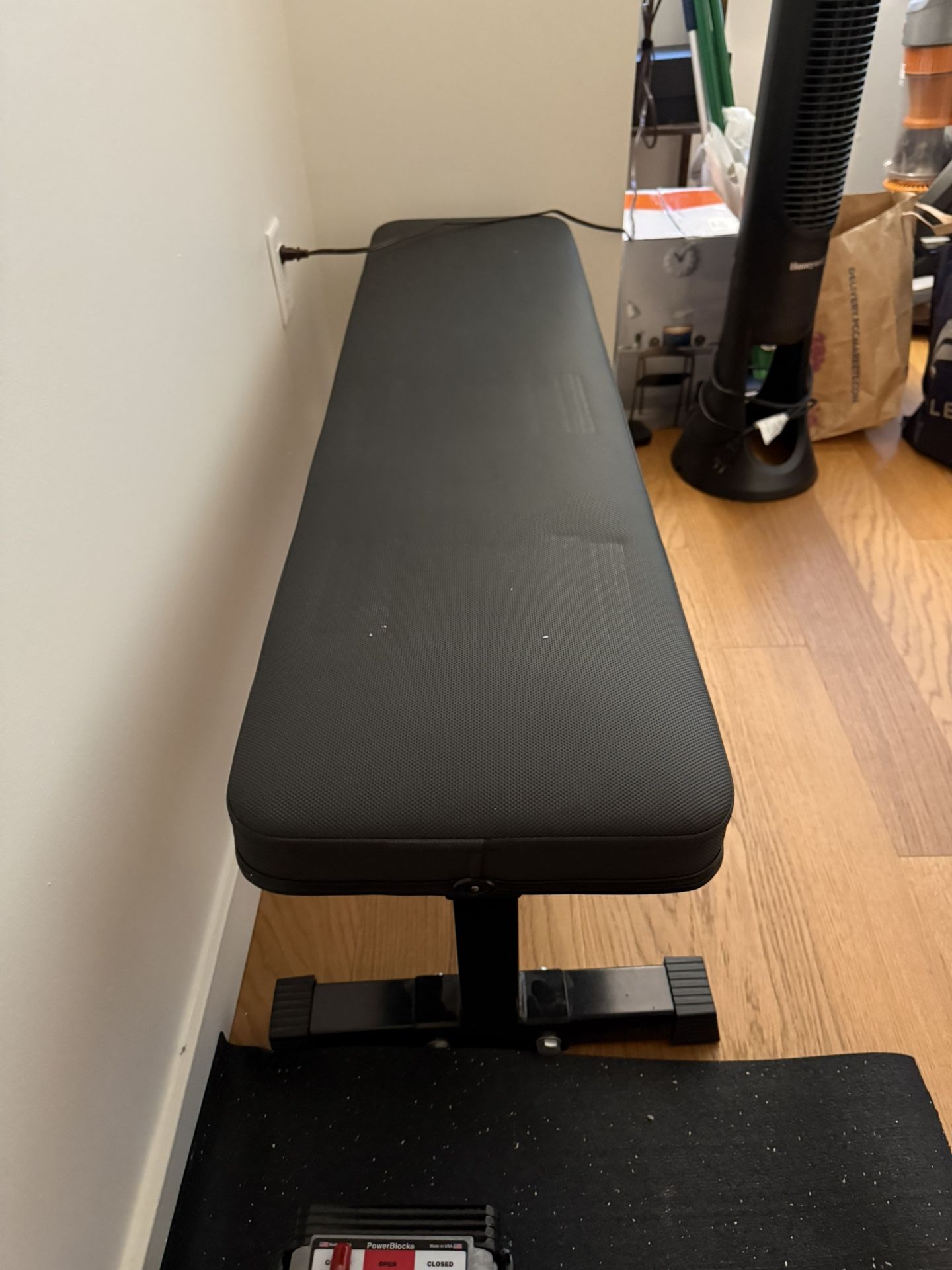 REP Fitness FB-3000 Flat Bench - Metallic Black