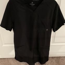 Men Black Scrubs 