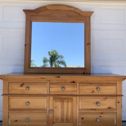 Dresser And Mirror